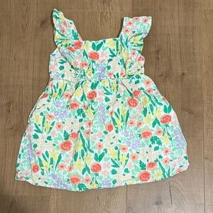 Cat & Jack Colorful Floral Kids Dress
